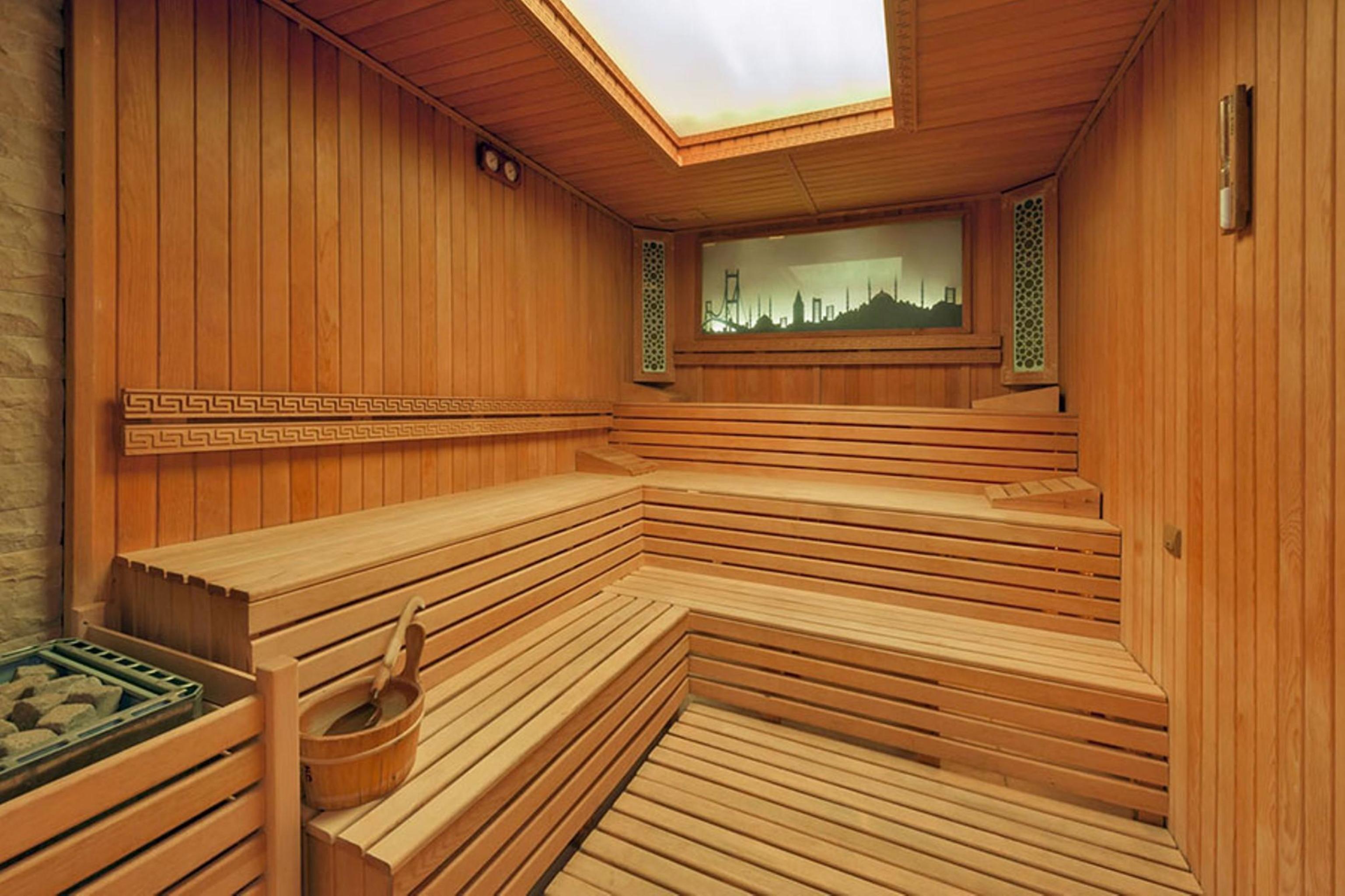 Rixos Pera Istanbul Hotel Екстериор снимка A Finnish sauna